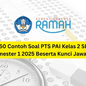 50 Contoh Soal PTS PAI Kelas 2 SD Semester 1 2025 Beserta Kunci Jawaban
