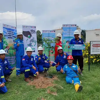 SKK Migas &ndash; KKKS Seleraya Merangin Dua Gelar Aksi Bersih dan Tanam Pohon Dukung World Cleanup Day 2025