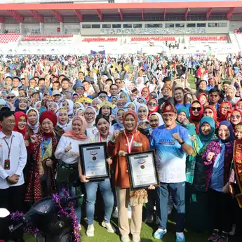 Ribuan Peserta Ramaikan Palembang Budaya Run, Senam Kriya Sriwijaya Diluncurkan