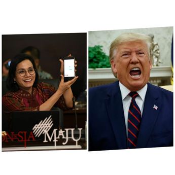 Trump Marah dan Ngamuk Ke Indonesia, Gegara Sri Mulyani Pajaki Netflix