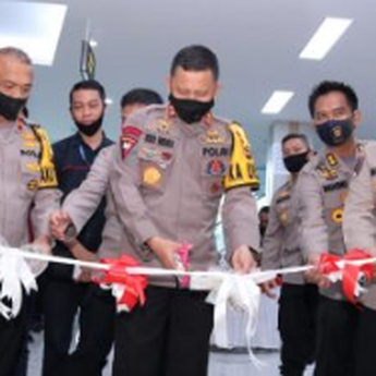 Peresmian Toko PDK Mart di RS Bhayangkara Palembang, Ada Lab Untuk Test Swab Mandiri