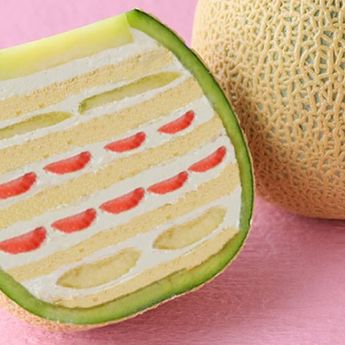 Unik, Cake Dalam Buah Segar, Dessert Kekinian Di Jepang  Untuk Memuaskan 5 Panca Indra