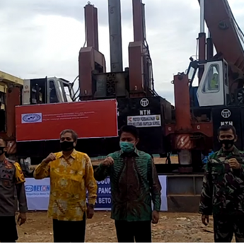 Hadir di Ground Breaking Mapolda Sumsel, Gubernur: Ini Adalah Episentrum Bagi Kamtibmas Sumsel
