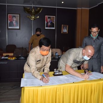 TAPD Pemprov dan DPRD Babel MOU RKUA PPAS Perubahan Anggaran 2020  