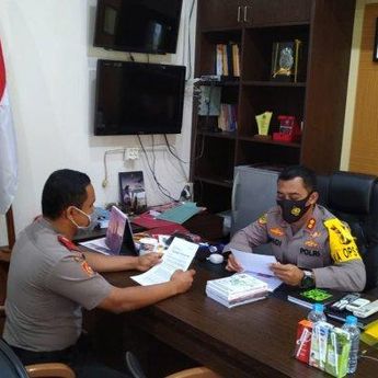 Himpun Data Peneletian Tambang, Serdik Ridwan Raja Dewa Temui Kapolres Bangka