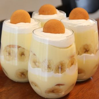 Cara Membuat Puding Banana Cream, Bisa Untuk Camilan Keluarga Di Rumah