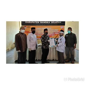 Bakal Calon Perseorangan Bangka Selatan Penuhi Syarat Dukungan