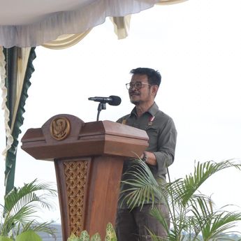 Menteri Pertanian RI Juga Kunjungi Program Food Estate Babel