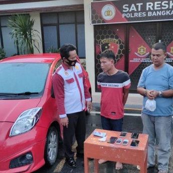 Kasus Perampokan Pecah Kaca Mobil Dilimpahkan ke Polsek Tempilang
