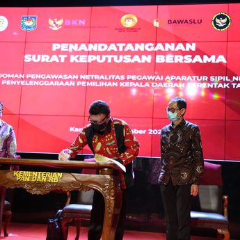 Antisipasi Konflik Kepentingan Pilkada 2020, Pemerintah Terbitkan SKB Netralitas ASN 