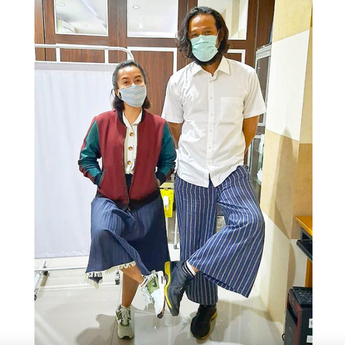 Unggah Foto Dirumah Sakit, Widi Mulia dan Dwi Sasono Nostalgia Masa SMA