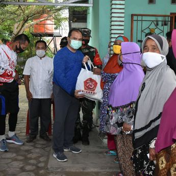 Forkopimda Babel Maknai HUT TNI ke - 75 Dengan Kegiatan Sosial