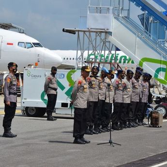 Bantu Amankan Demo Tolak UU Cipta Kerja, Polda Babel Kirim Brimob ke DKI Jakarta