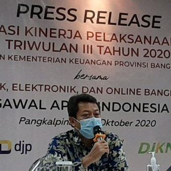 Dampak Pandemi, Penerimaan Pajak di Bangka Belitung Alami Penurunan