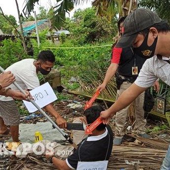 Polres Bangka Selatan Gelar Adegan Rekonstruksi Kasus Pembunuhan