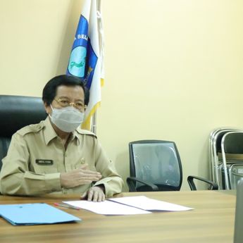 Fakultas Ekonomi UBB Gelar Webinar Economic Virtual, Wagub Abdul Fatah Berikan Apresiasi