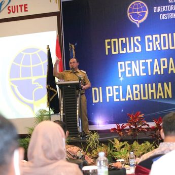 Gubernur Erzaldi Dorong Penetapan Alur Pelayaran Pelabuhan Tanjung Batu