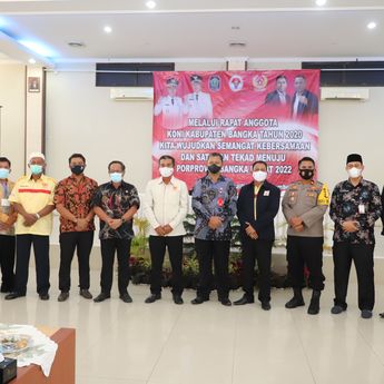 Pemkab Bangka Dorong KONI Kabupaten Bangka Cetak Atlet Berprestasi
