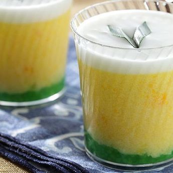 Berikut Ini Cara Membuat Puding Jagung Manis Siram Saus Santan 
