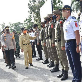 Wagub Abdul Fatah Pimpin Gelar Pasukan Operasi Lilin Menumbing 2020