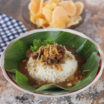 Berikut Ini Cara Membuat Nasi Gandul, Hidangan Khas Pati Jawa Tengah