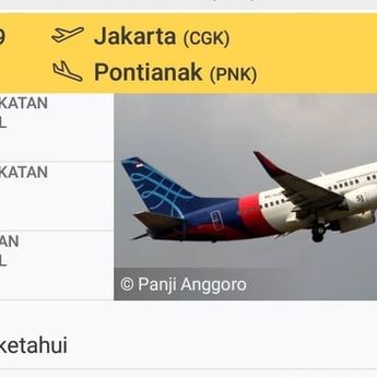 Sriwijaya SJ-182 Hilang Kontak, Diduga Ada Penumpang Warga Pangkalpinang
