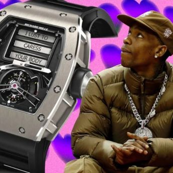 Inilah  Pesan Nakal di Jam Tangan Richard Mille Rapper Travis Scott. 