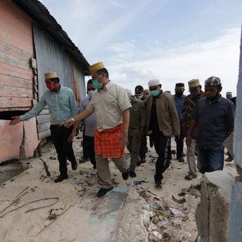 Gubernur Erzaldi Bersama Forkopimda Babel Kunjungi Warga Pulau Gersik