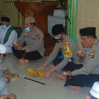 Pererat Silahturahmi, Polres Pangkalpinang Gelar Safari Jumat