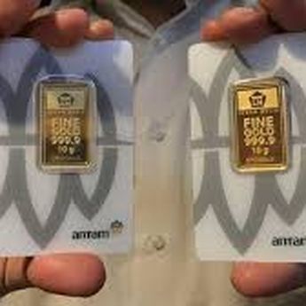 Harga Emas Antam Naik Rp 4000 Jelang Libur Perayaan Imlek