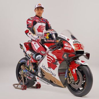 Takaaki Nakagami Meluncurkan Livery Baru buat MotoGP 2021  