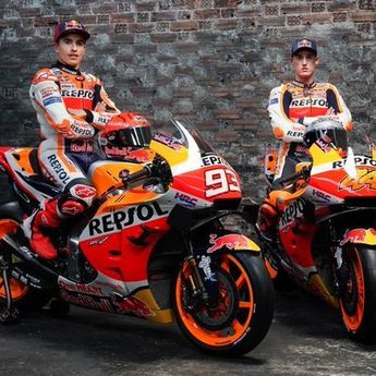 Repsol Honda Resmi Luncurkan Motor 2021 Bersama Marc dan Pol  