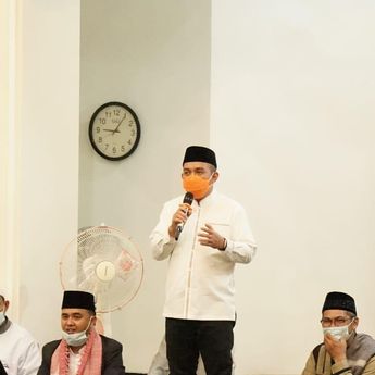 Walikota Pangkalpinang Hadiri Peringatan Isra Miraj di Masjid Sabilul Muhtadin