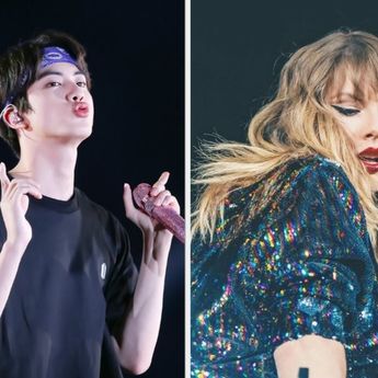 Jin BTS Jadi Penyanyi Paling Ditunggu untuk Kolaborasi Bersama Taylor Swift