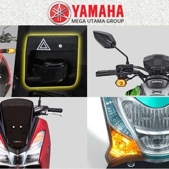 Agar Tidak Salah, Ini Fungsi dari Lampu Hazard di Sepeda Motor  