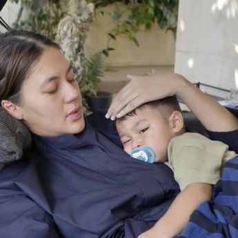 Kiano Sudah Sembuh dari Flu Singapura, Paula Verhoeven Katakan Dia Sudah Bisa Tertawa