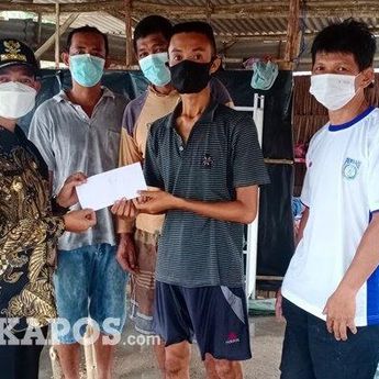 Pengelola Pantai Tanjung Baru Uber Pesona Terima Bantuan Dana Untuk Bangun WC Umum