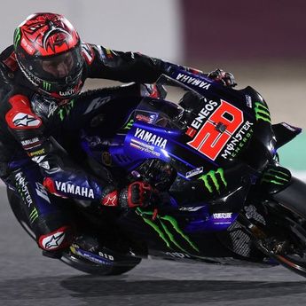 Hasil Kualifikasi MotoGP Catalunya 2021, Quartararo Berhasil di Depan, Rossi Crash  