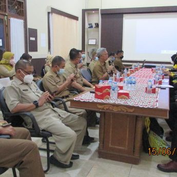 Jajaki Kerjasama Perdangangan, Pemkab Mesuji Lanjung Kunjungi Disperindag Babel