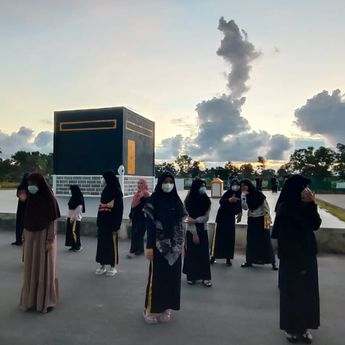 Siswa SMP Islam Smart Pangkalpinang Ikut Qur'an Camp Fun Di Asrama Haji