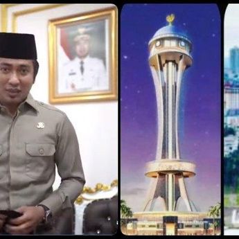 Tower Penajam Ikon Ibu Kota di Kaltim Bernilai Rp 150 M, Warga Malah Bahas Bantuan Kebakaran