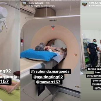 Jalani CT Scan dan Rontgen di Rumah Sakit, Apa Yang Terjadi Dengan Ayu Ting Ting ?