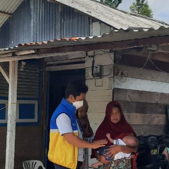 PT Timah Bantu Biaya Pengobatan Alfarizi