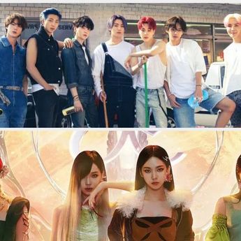BTS dan aespa Puncaki Tangga Lagu Mingguan Gaon  