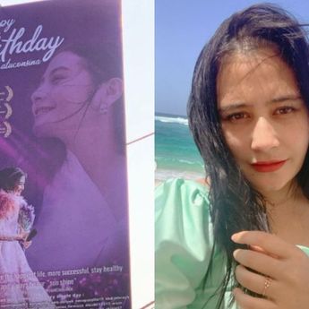 Prilly Latuconsina Kaget Dapat Ucapan Ulang Tahun ke-25 di  Billboard 