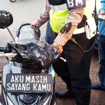 Menggunakn Pelat Nomor Modifikasi, Pahami Lagi Bagaimana Aturannya  