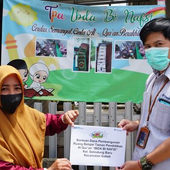 PT Timah Tbk Bantu Renovasi TPA Ibda Bi Nafsih