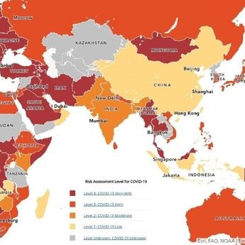 Kini Indonesia Masuk Negara Level 1 Covid-19, Berikut Kondisi Negara Tetangga 