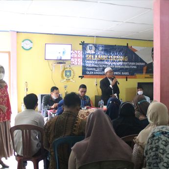 Gali Potensi Ekonomi Kreatif, Yus Yes Sosialisasi Perda No 9 Tahun 2018 Di Desa Tebing