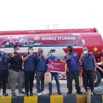 Direktur Logistik Dan Infrastruktur Pertamina Tinjau Satgas Nataru Sumatera Bagian Selatan